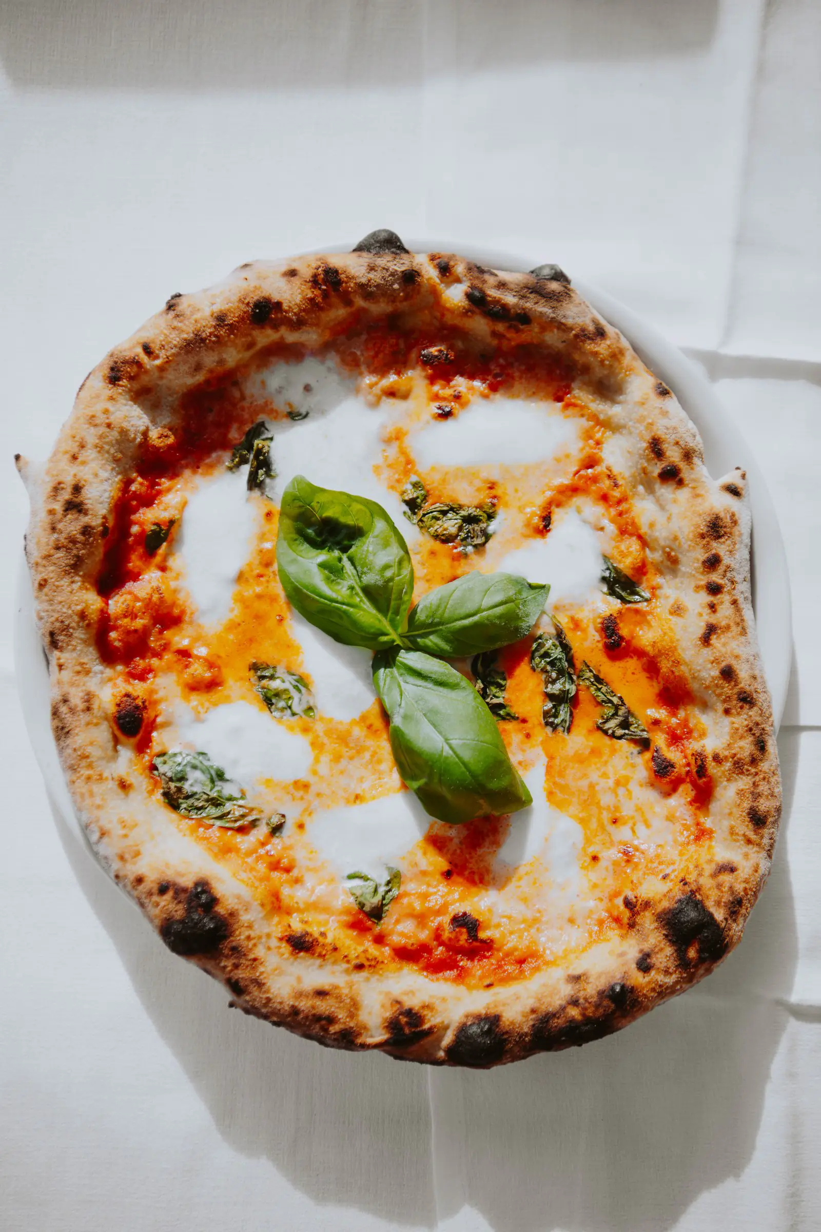 Eine Pizza des Il Fungo