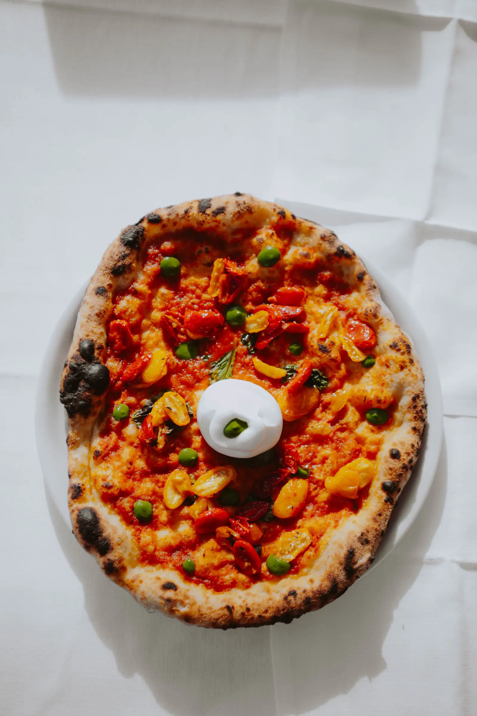 Eine Pizza des Il Fungo